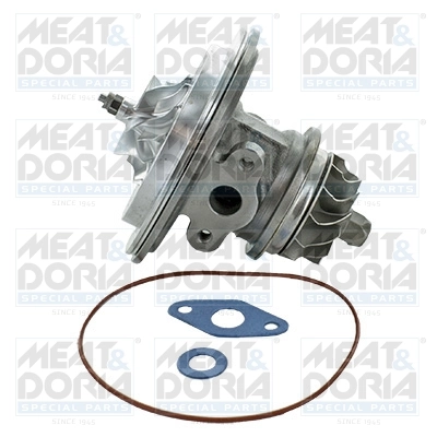 Core assembly, turbocharger